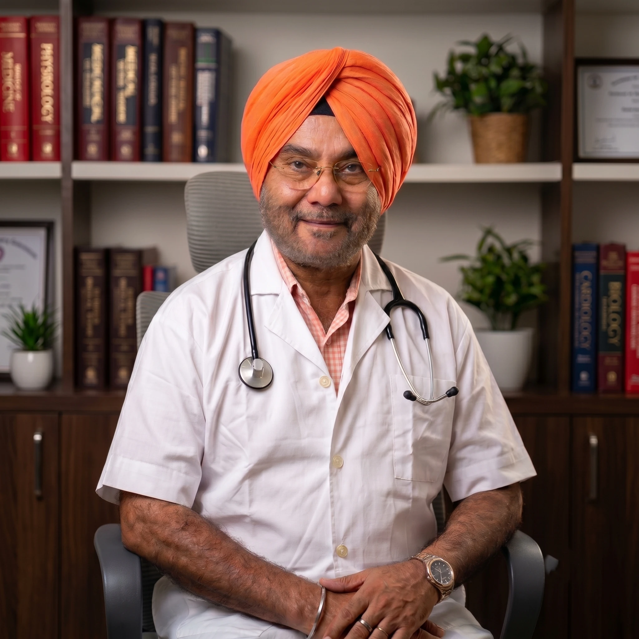 Dr. N. P. Singh, internal medicine physician in Vaishali